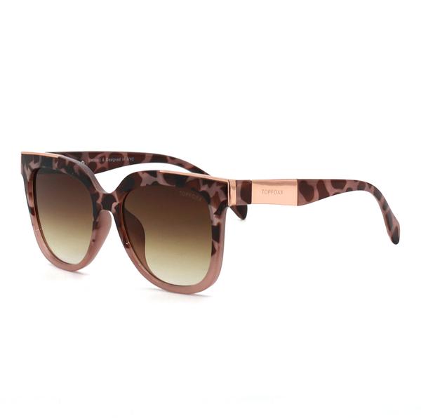 Sustainable Tortoise Frame Brown Lens Wayfarer Sunglasses - Eco-Friendly Fashion for Women & Men | Perfect for Beach, Driving & Outdoor Activities