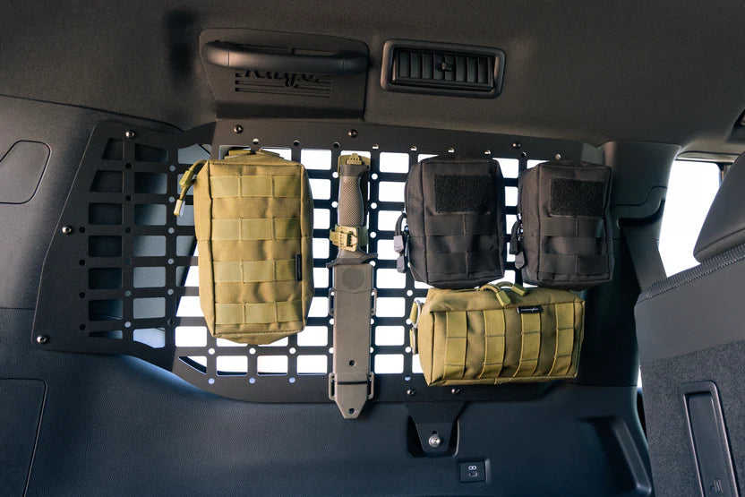 Rago Fabrication Rear MOLLE Storage Panel System for 2024+ Toyota Land Cruiser 250 & Lexus GX550 - Durable Off-Road Gear Organization for Camping, Overlanding & Adventure Vehicles