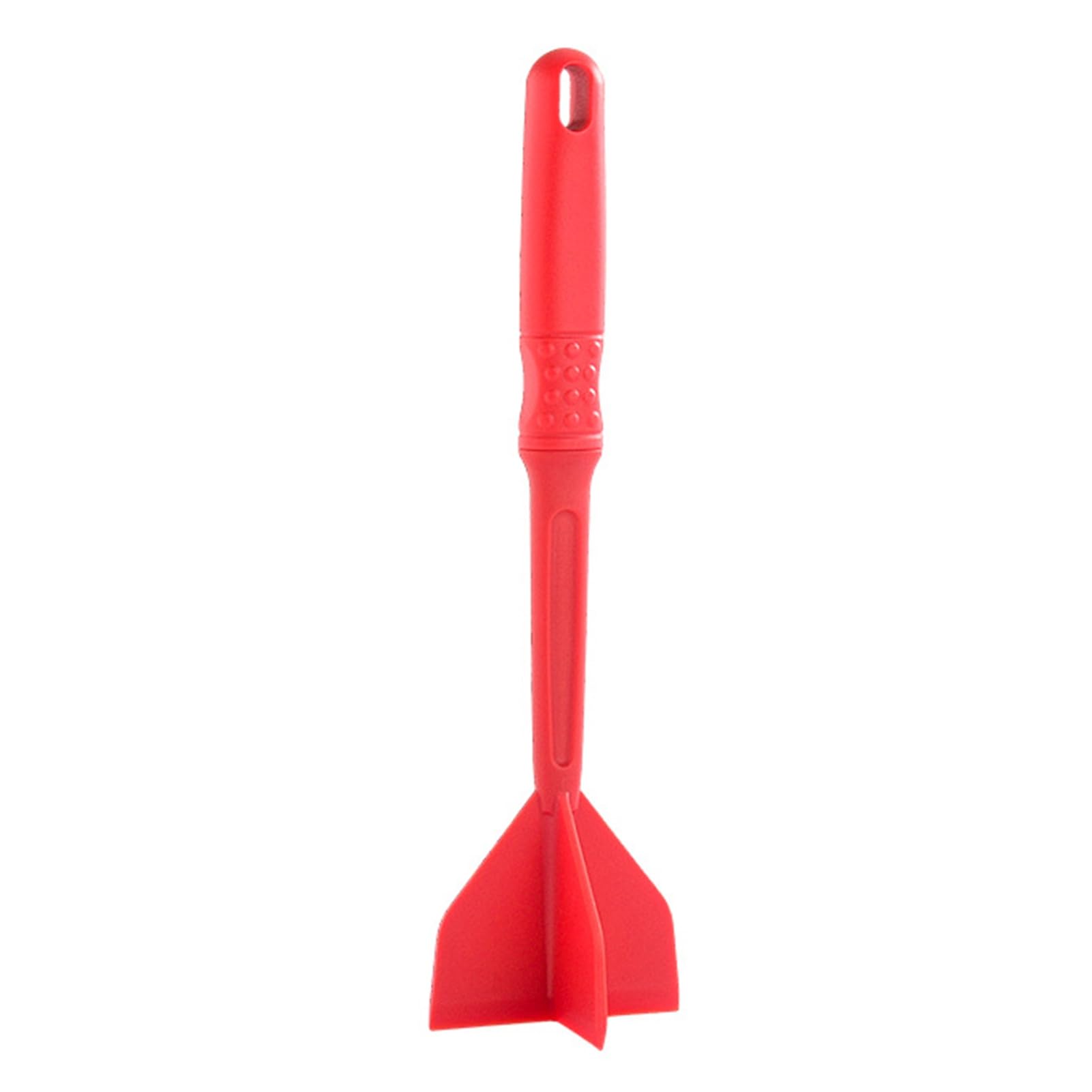 4-Blade Manual Hamburger Meat Chopper with Long Handle - Perfect for Mixing, Cutting Ground Beef, Egg Salad & Mashed Potatoes | Ideal for Kitchen, BBQ & Food Prep