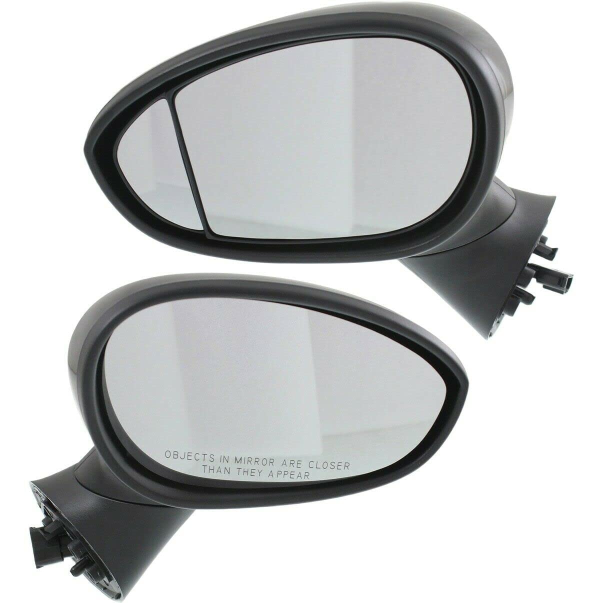 2-Pack Heated Side Mirrors for Cars - Driver & Passenger Side (FI1320100 & FI1321100) - Perfect for Winter Driving & Defrosting in Cold Weather