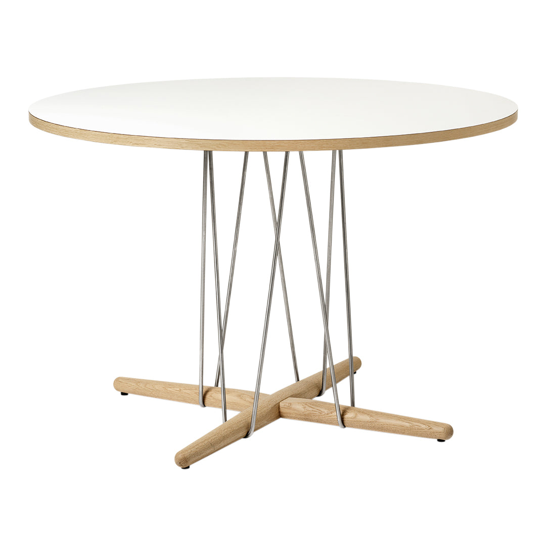 E020 Embrace Table - Modern Minimalist Dining Table for Small Spaces | Perfect for Apartments, Breakfast Nooks & Cozy Kitchens