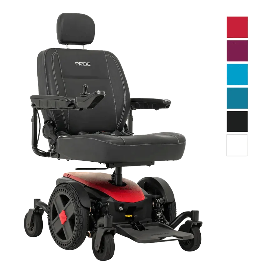 Jazzy® EVO 614 HD Power Wheelchair - Heavy Duty Mobility Scooter for Adults | Indoor & Outdoor Use | All-Terrain Electric Wheelchair for Daily Commuting, Shopping & Travel