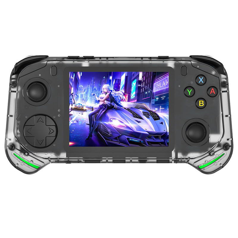RX6H Handheld Game Console - Portable Retro Gaming Device with EmuELEC System - Perfect for Travel, Commuting & Home Entertainment