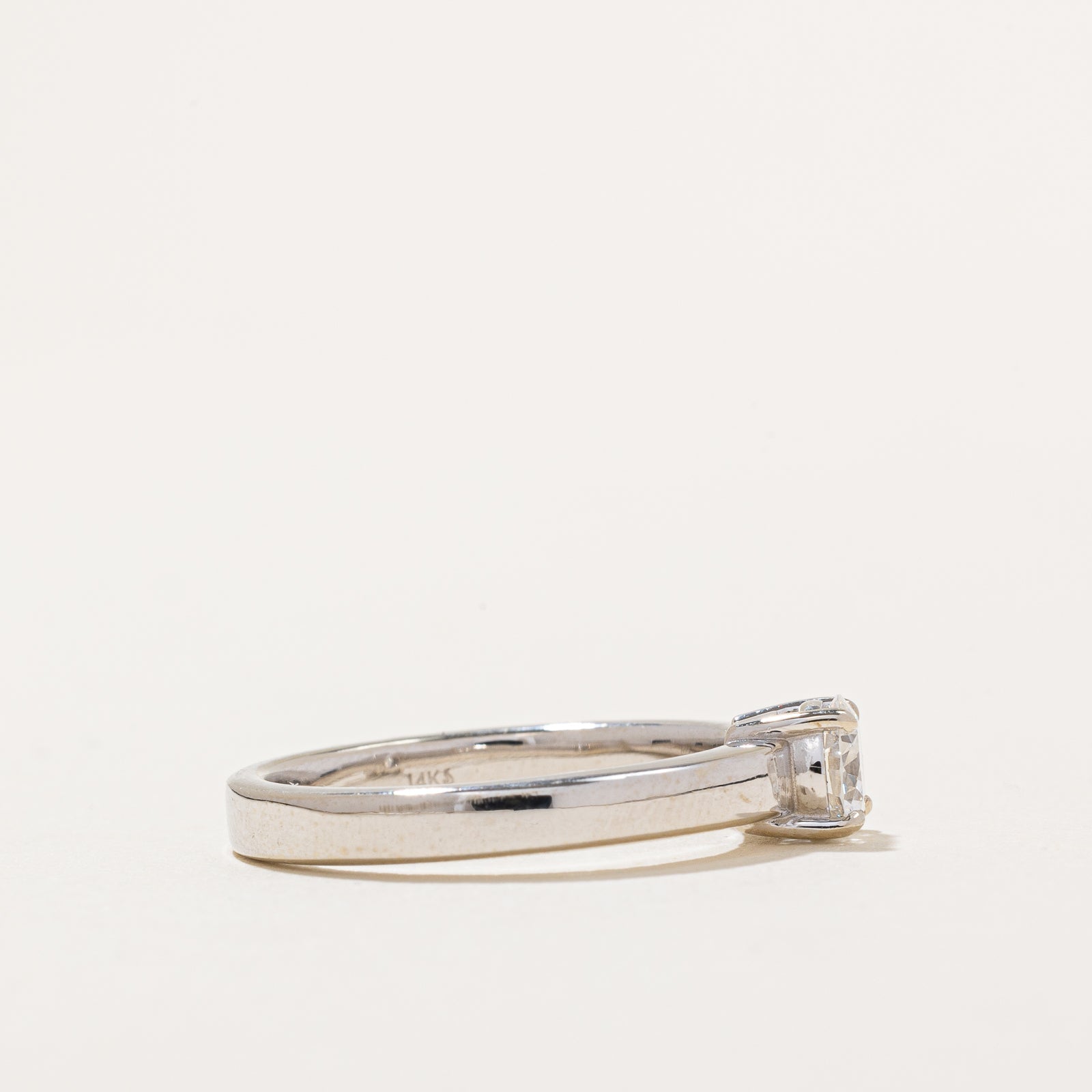 GIA Certified 0.53ct Diamond Engagement Ring - Size 6.75 | 100 Ways Design | Perfect for Proposals, Anniversaries & Special Occasions