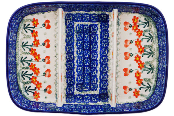 10 Divided Bento Box with Peach and Spring Daisy Design - Perfect for Meal Prep, Lunch Box, and Party Serving
