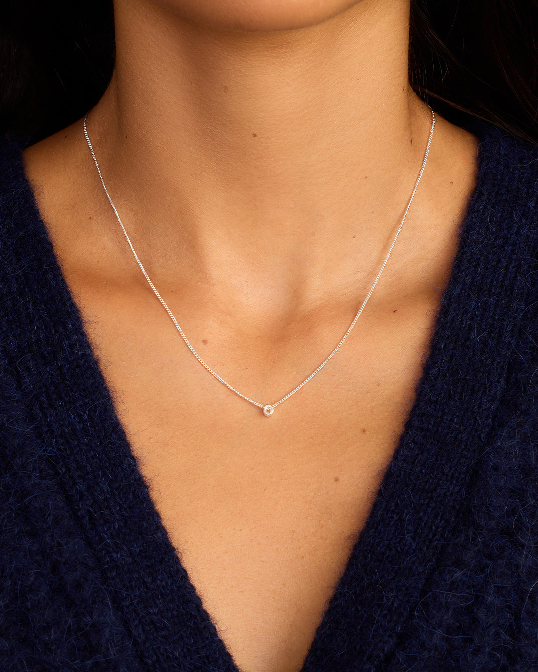 Wilder Mini Alphabet Necklace - Personalized Initial Pendant Jewelry for Women | Perfect Gift for Birthday, Anniversary & Everyday Wear