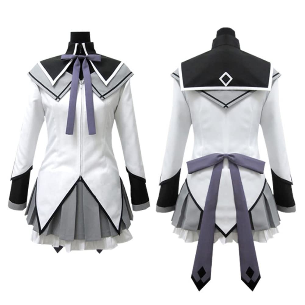 Okazaki Anime Homura Cosplay Costume Uniform Dress - Halloween, Anime Convention & Cosplay Party Outfit - Perfect for Halloween, Cosplay Events & Themed Parties