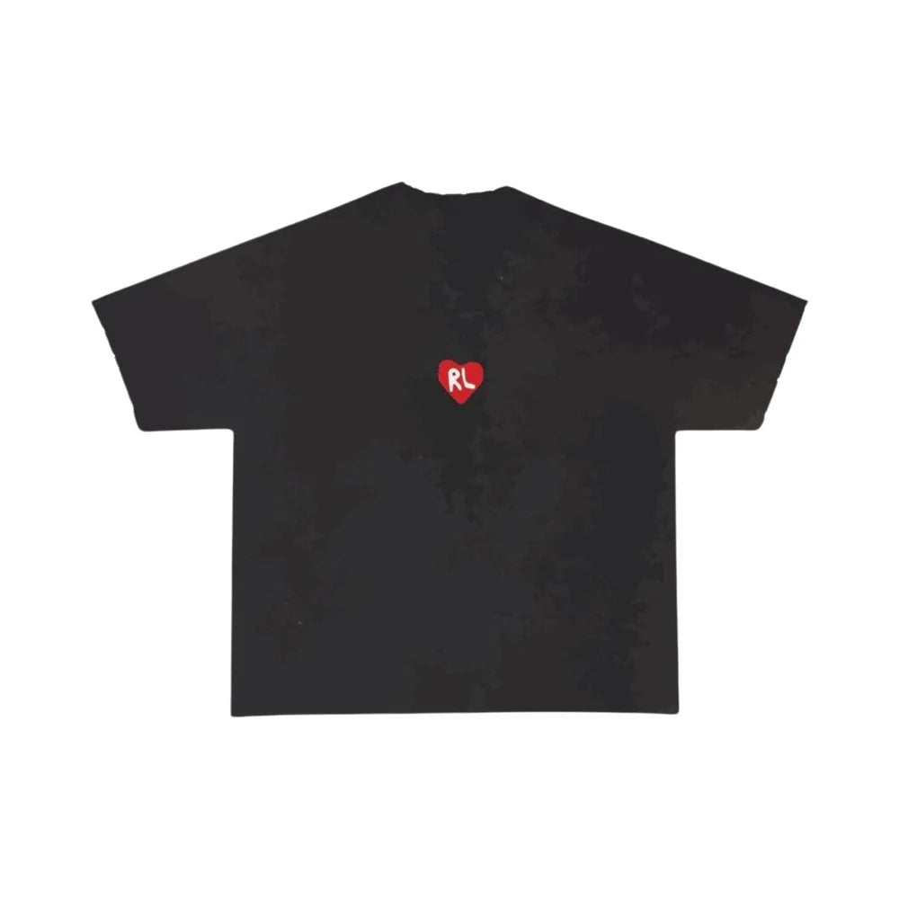 Red Letters Graphic Tee - Trendy Unbranded T-Shirt for Casual Wear & Street Style