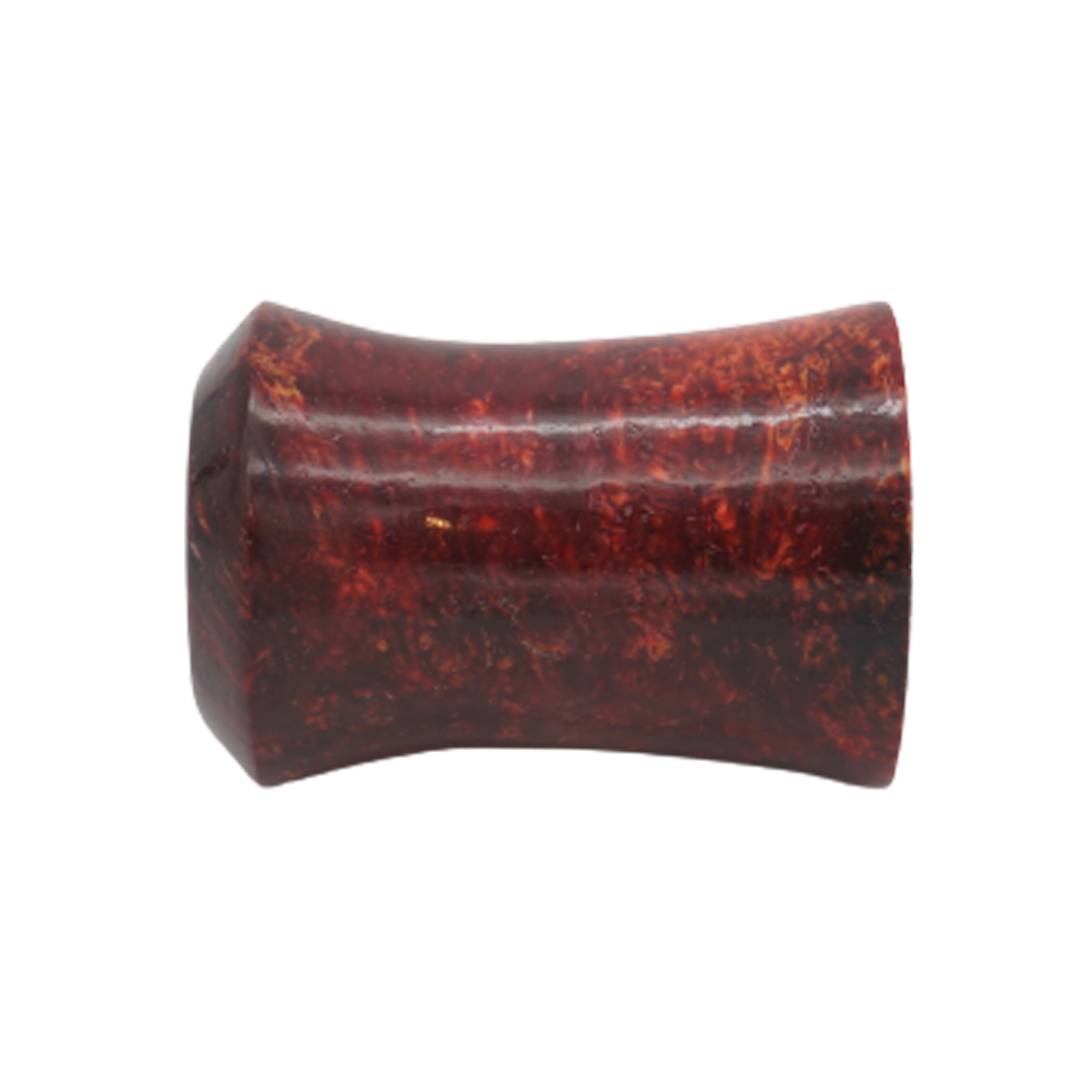 Premium Stabilized Maple Burl Wood Shaving Brush Handle - Fits 24mm & 26mm Knots - Handcrafted for Wet Shaving & Grooming Gifts
