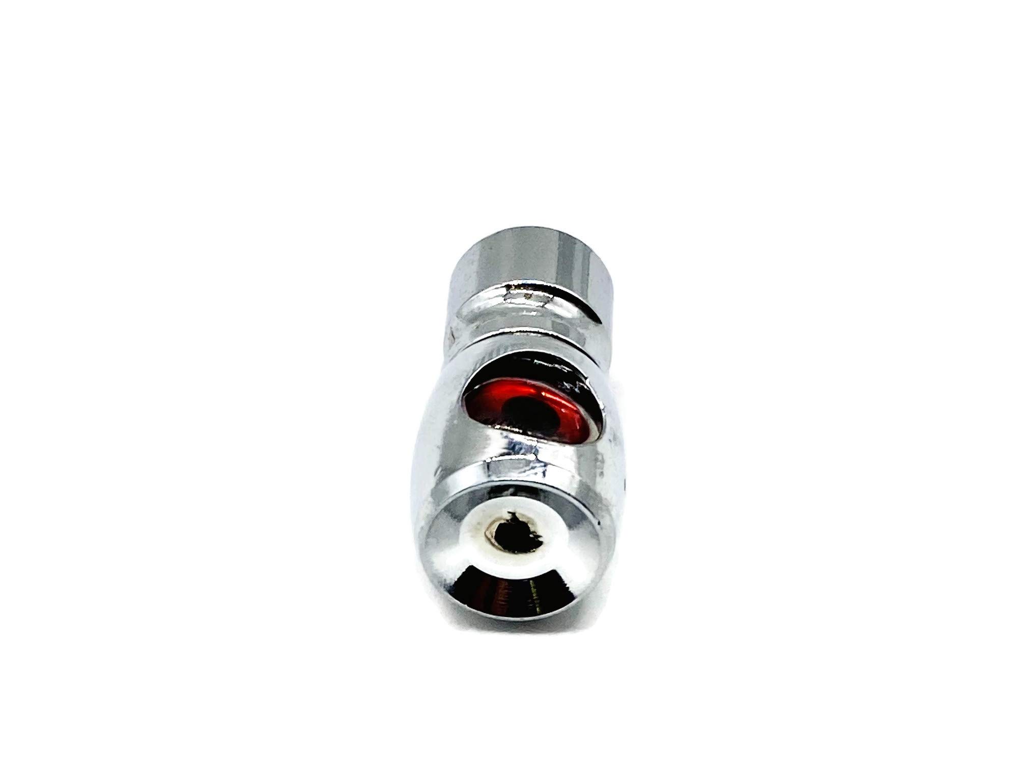 1 oz Mini Chugger Fishing Lure Head with Tying Cavity for Hair, Vinyl & Mylar Skirts - Perfect for Bass, Walleye & Saltwater Fishing Lures