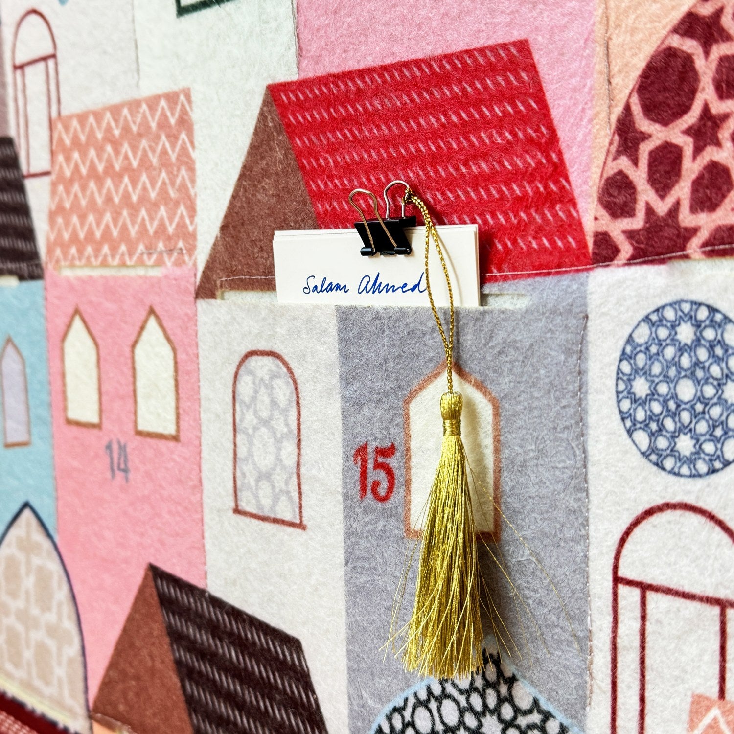 Ramadan Calendar & Pouch - Islamic Gift Set for Kids and Family - Perfect for Ramadan Countdown, Eid Celebrations and Religious Education