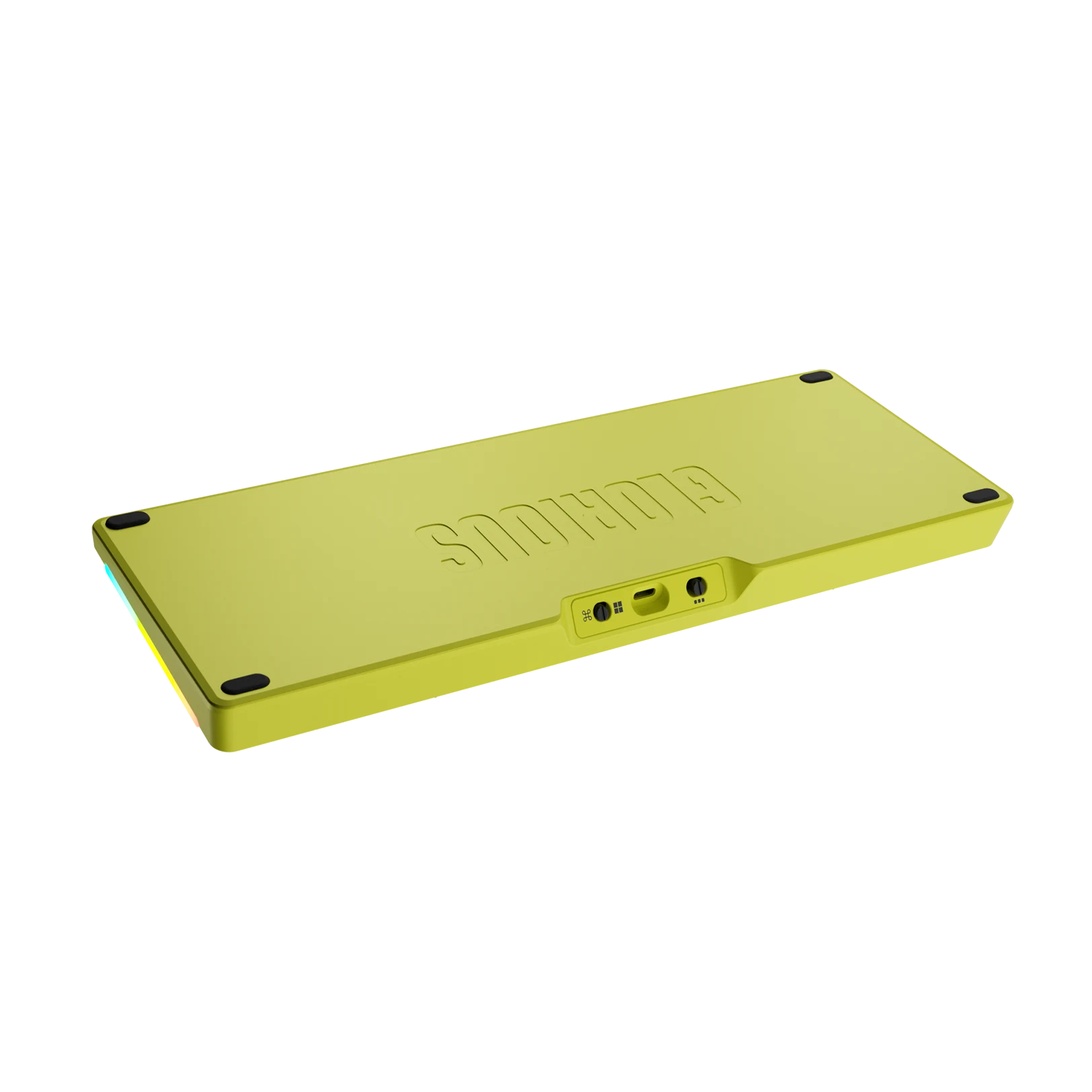 GMMK 3 Limited Edition Metal Bottom Case - Volt Lime 65% Mechanical Keyboard | Premium Gaming & Typing Experience for PC & Mac Users