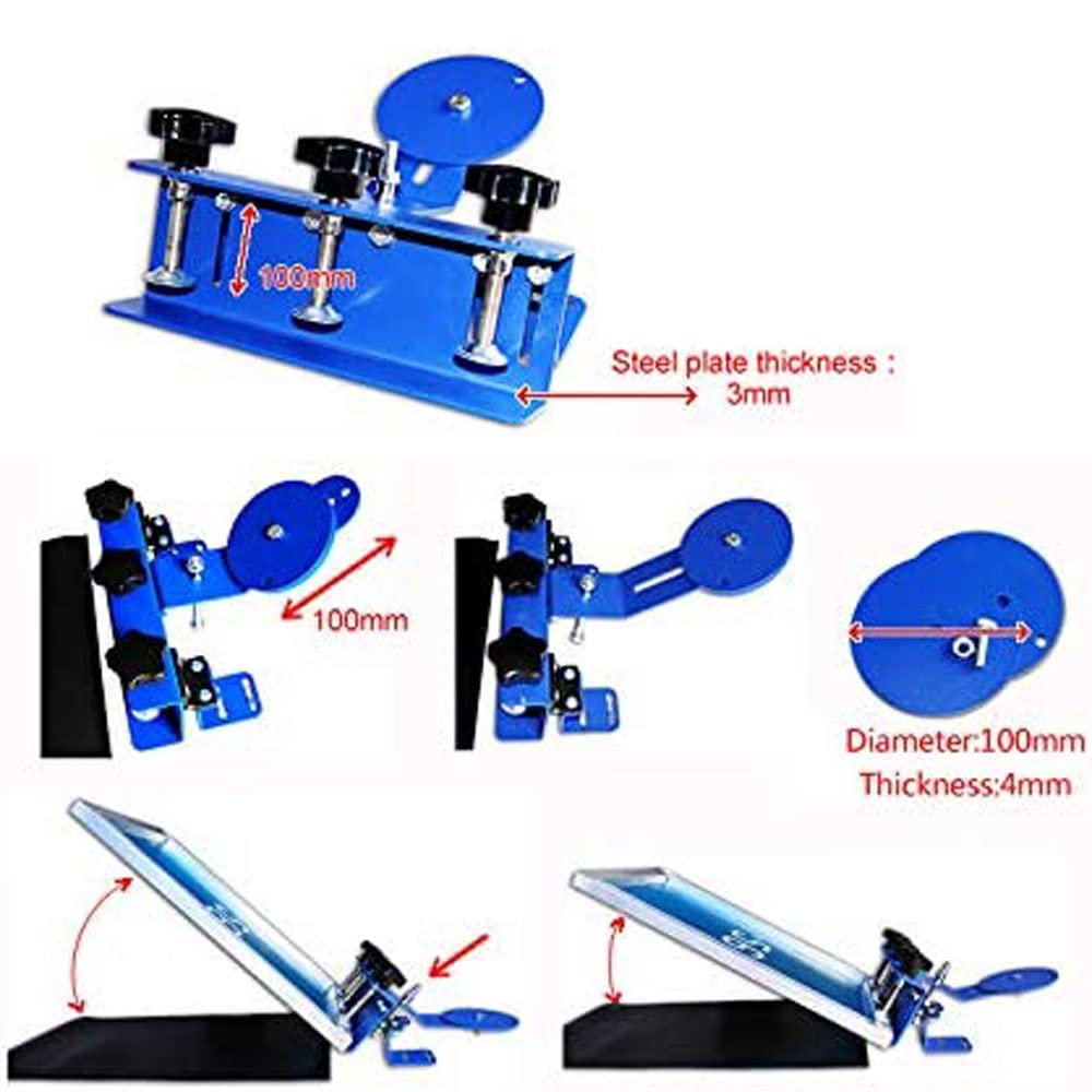 TECHTONGDA 12x18 Inches Screen Printing Hinge Clamp - Professional Silk Screen Printing Machine Accessory for DIY & Hobby Printers | Perfect for T-Shirt, Poster & Fabric Printing Projects