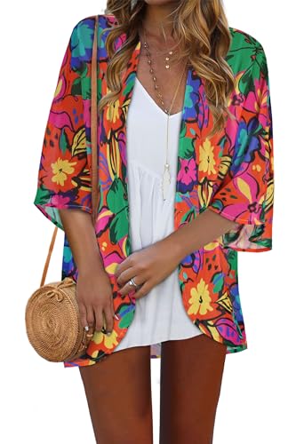 Colorful Floral Leaf