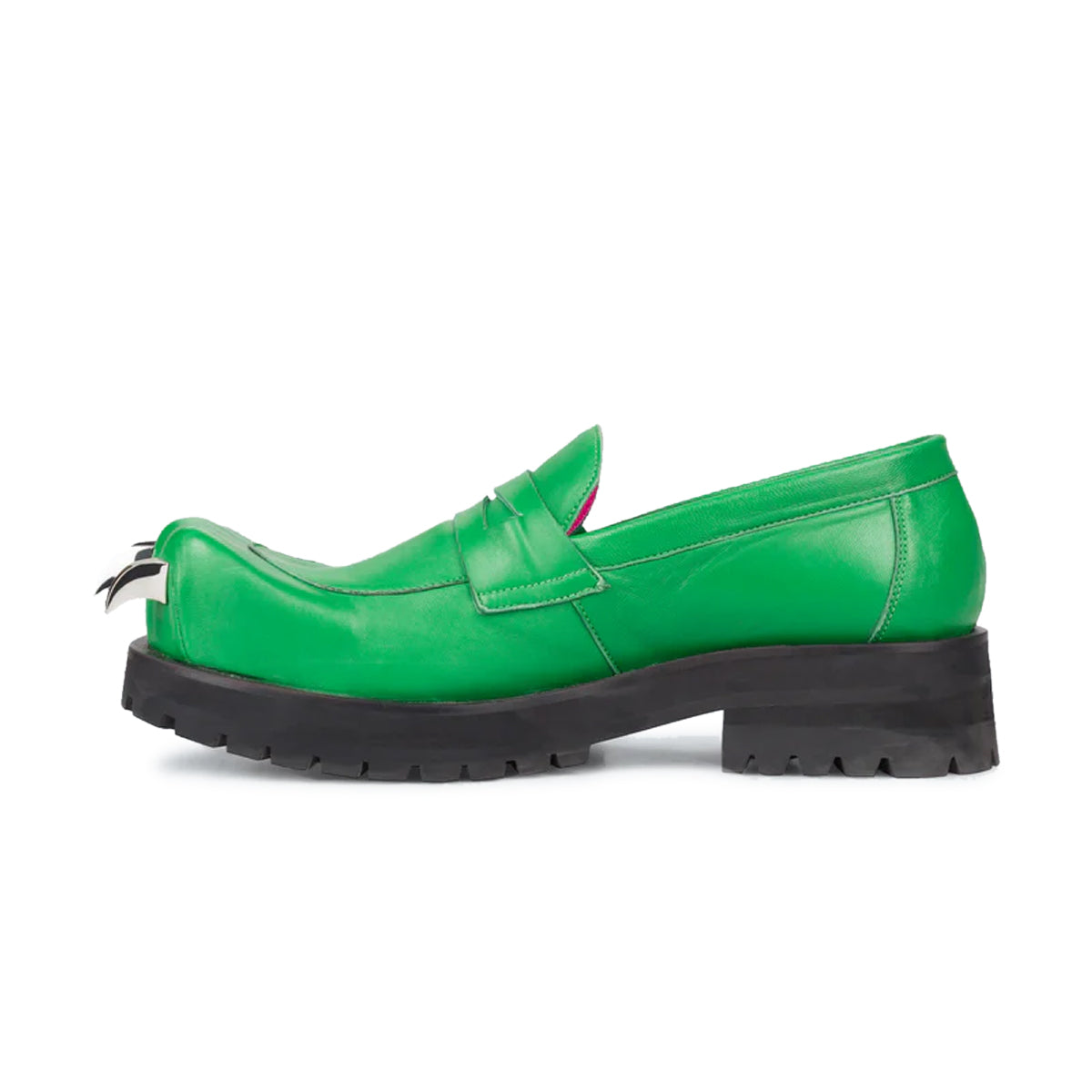 Premium Genuine Leather Moccasin Slippers for Women - Soft & Comfortable Indoor/Outdoor House Shoes - Cozy Home, Office & Travel Footwear (Green)