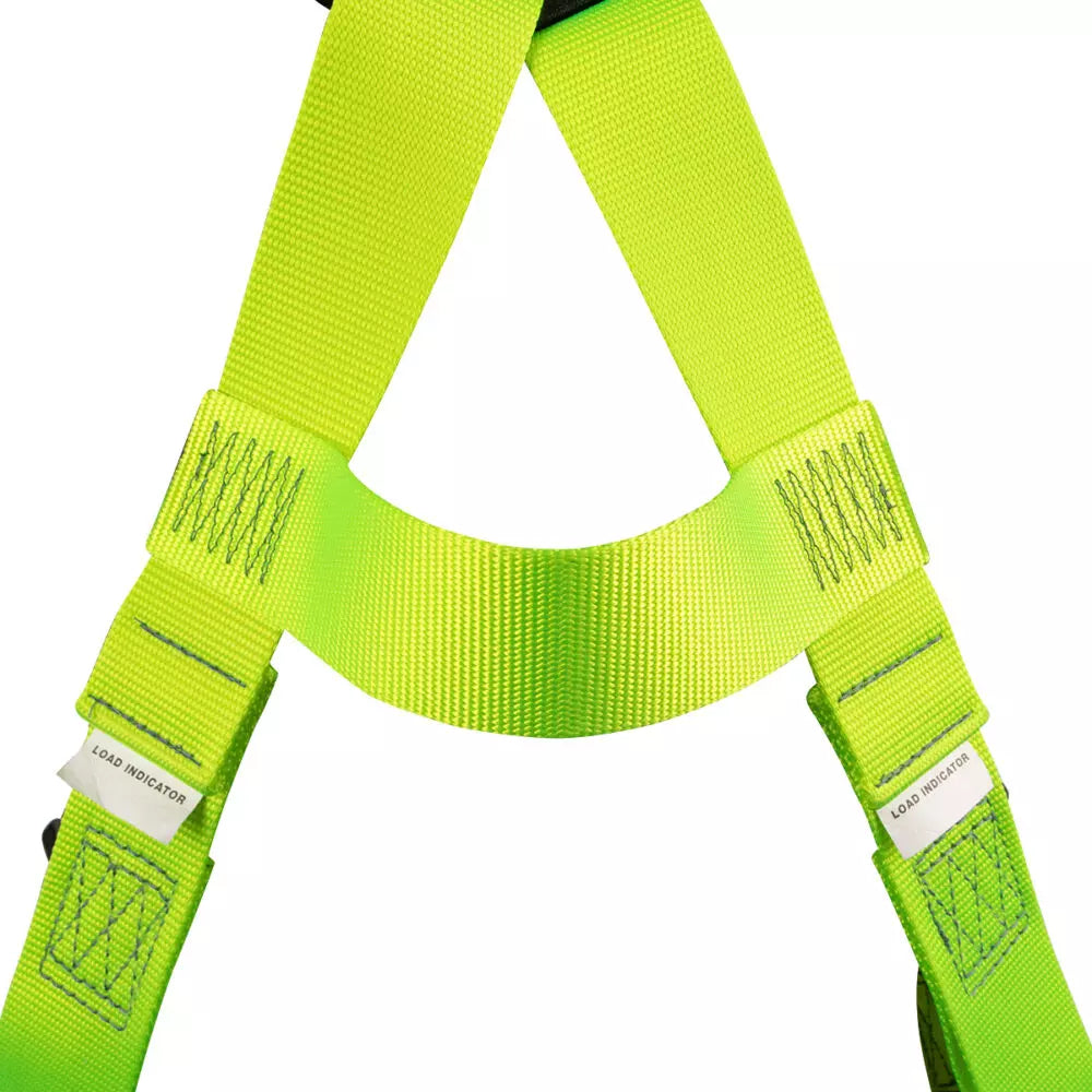 Arc Flash Full Body Harness with Soft Loop - 1D Safety Harness for DE MB Torso, DE MB Chest & DE QC Legs - Ideal for Electrical Work & Industrial Safety