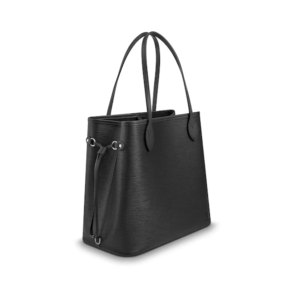Authentic Louis Vuitton Neverfull MM Epi Leather Tote Bag in Black - Luxury Handbag for Women, Perfect for Work, Travel & Everyday Use