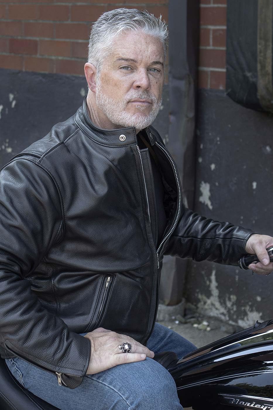 Milwaukee Leather MLJKM5006 Premium Black Motorcycle Jacket for Men - Genuine USA Made Leather Biker Jacket with Armor Pockets - Perfect for Riding, Commuting & Motorcycle Events