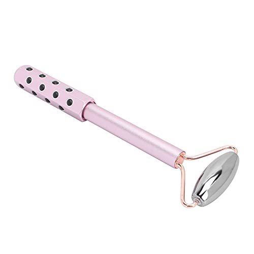 Pink Face Roller Massager for Anti-Aging & Skin Care - Reduce Swelling, Firm Skin, Improve Circulation - Perfect for Home Spa & Relaxation