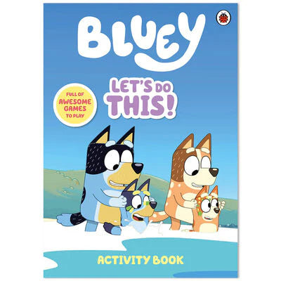 Bluey Let's Do This! Fun Family Board Game with Awesome Activities - Perfect for Kids' Parties & Family Game Nights