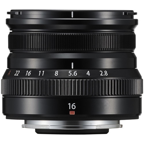 FUJIFILM XF 16mm f/2.8 R WR Prime Lens for Fuji X Series Cameras - Compact & Weather-Resistant Black Lens - Perfect for Street Photography & Travel