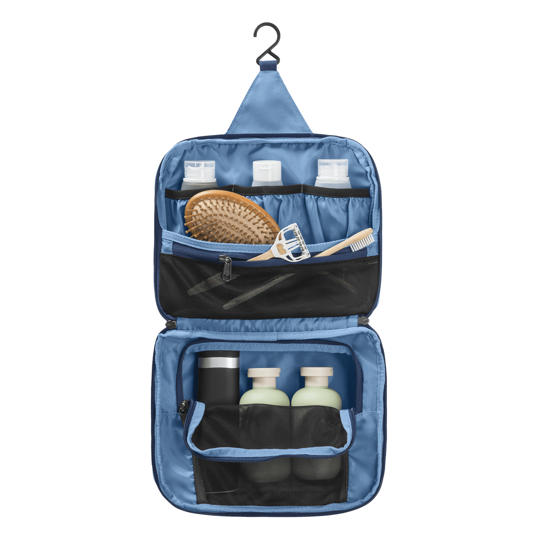 Eagle Creek Pack It Hanging Toiletry Kit - Waterproof Travel Organizer for Toiletries | Perfect for Camping, Business Trips & Air Travel