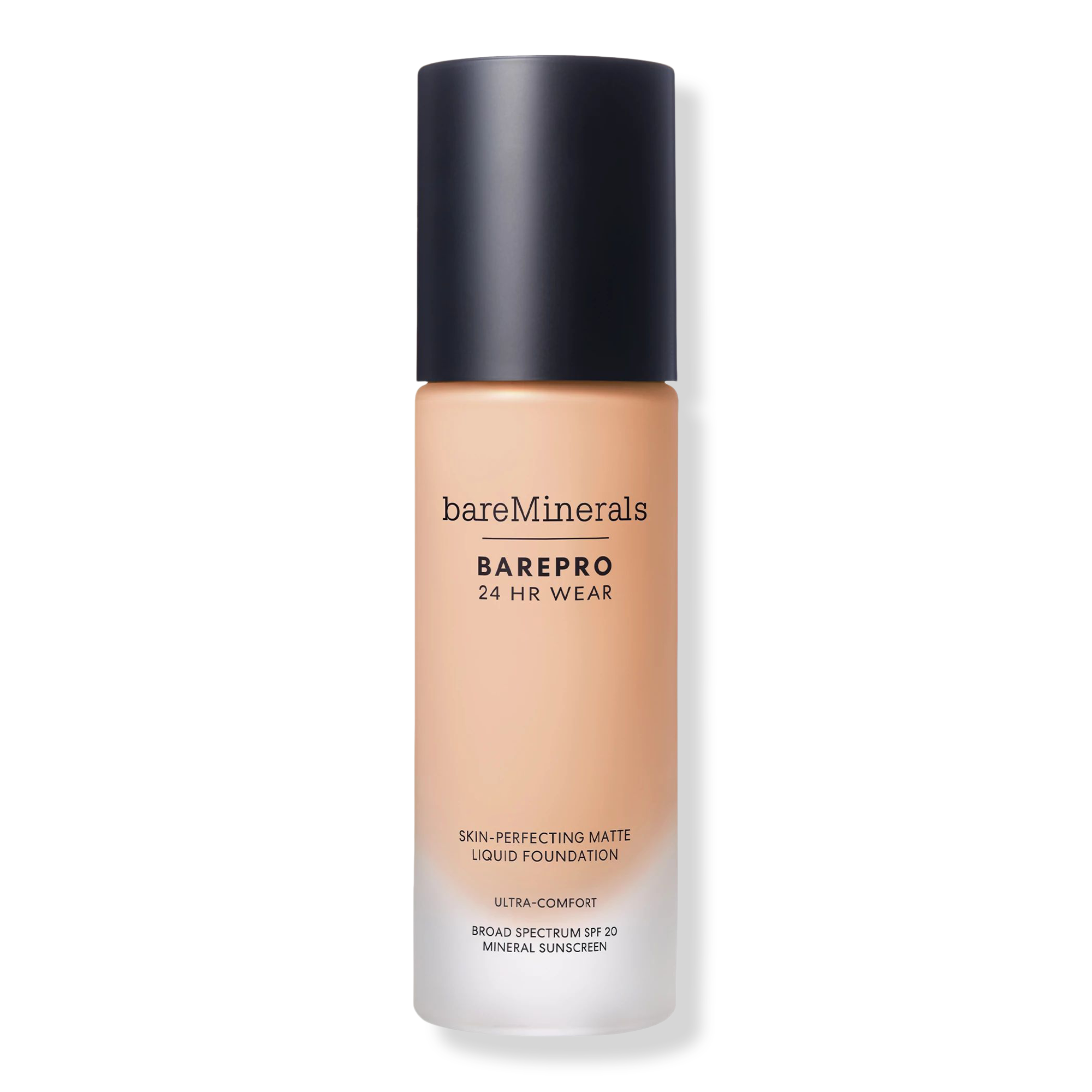 bareMinerals Barepro 24HR Longwear Matte Liquid Foundation with SPF 20 - Oil-Free Full Coverage Mineral Makeup for Flawless Skin | Perfect for Daily Wear & Special Occasions