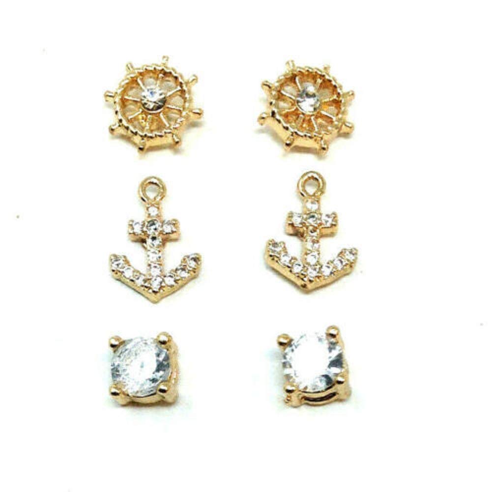 Dweebzilla Stud Earrings Set - 12 Pairs Assorted Fun & Cute Designs for Women & Girls - Perfect for Parties, Gifts & Everyday Wear