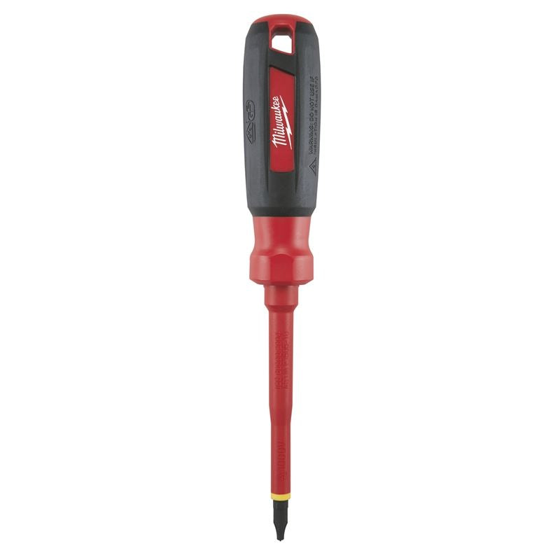 ECX 4-Inch 1000V Insulated Screwdriver - Professional Electrician Tool for Safe Electrical Work, Home Repairs, and DIY Projects
