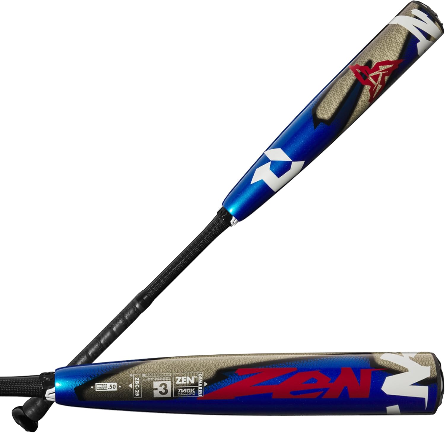 DeMarini 2025 Zen (-3) BBCOR Baseball Bat for High School & College Players - Perfect for Competitive Games & Training Sessions