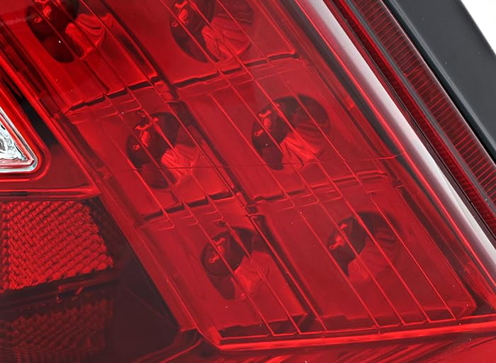 Nissan Maxima Tail Lights Lamps Set - Left & Right Pair for 2009 2010 2011 Models - Perfect for Night Driving & Enhanced Vehicle Safety