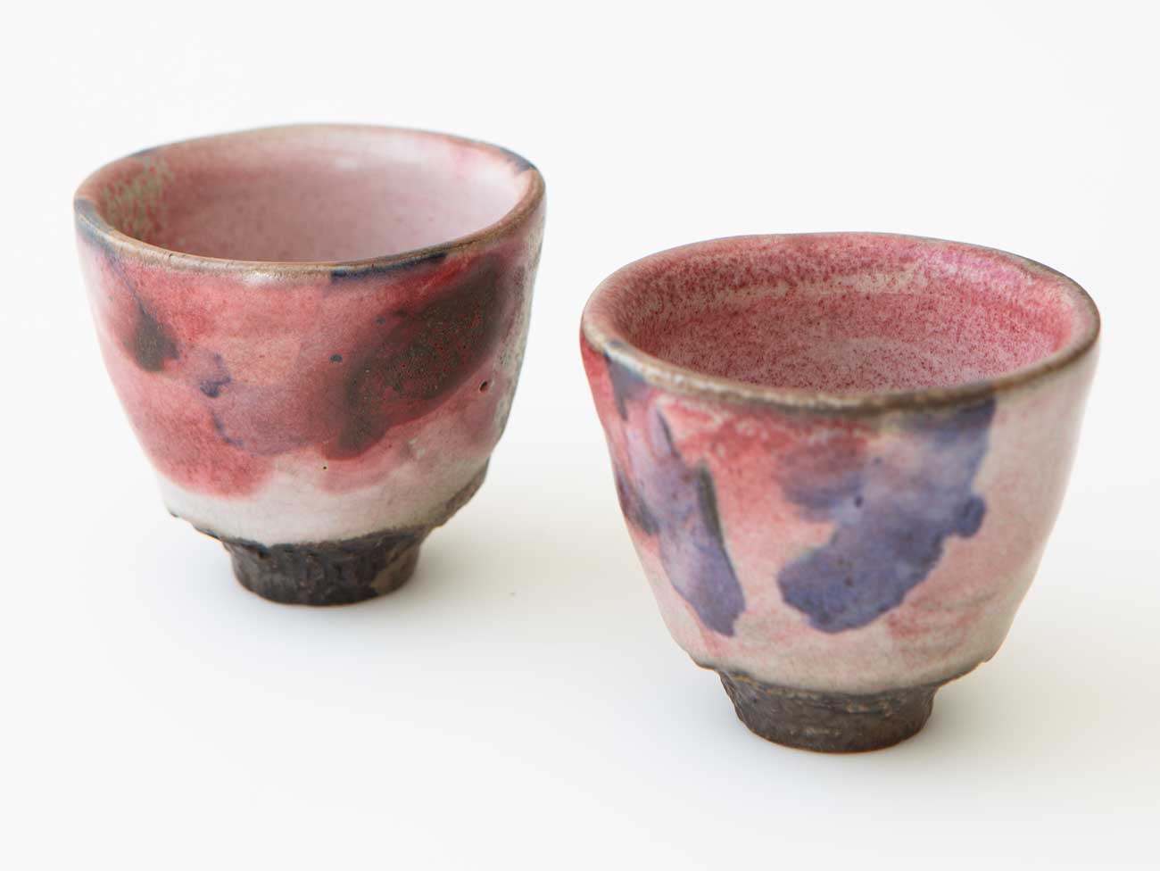 Elegant Blush Pink Coffee Cups Set of 2 - Perfect for Morning Coffee, Tea Time & Home Decor