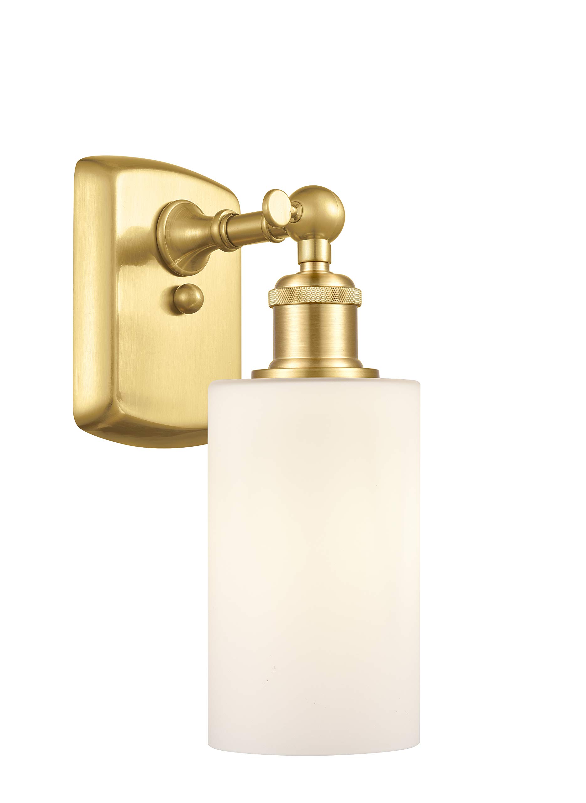 Ballston Collection Gold & Champagne Leaf Finish LED Wall Sconce - Transitional Style Lighting Fixture for Living Room, Bedroom, or Hallway Decor