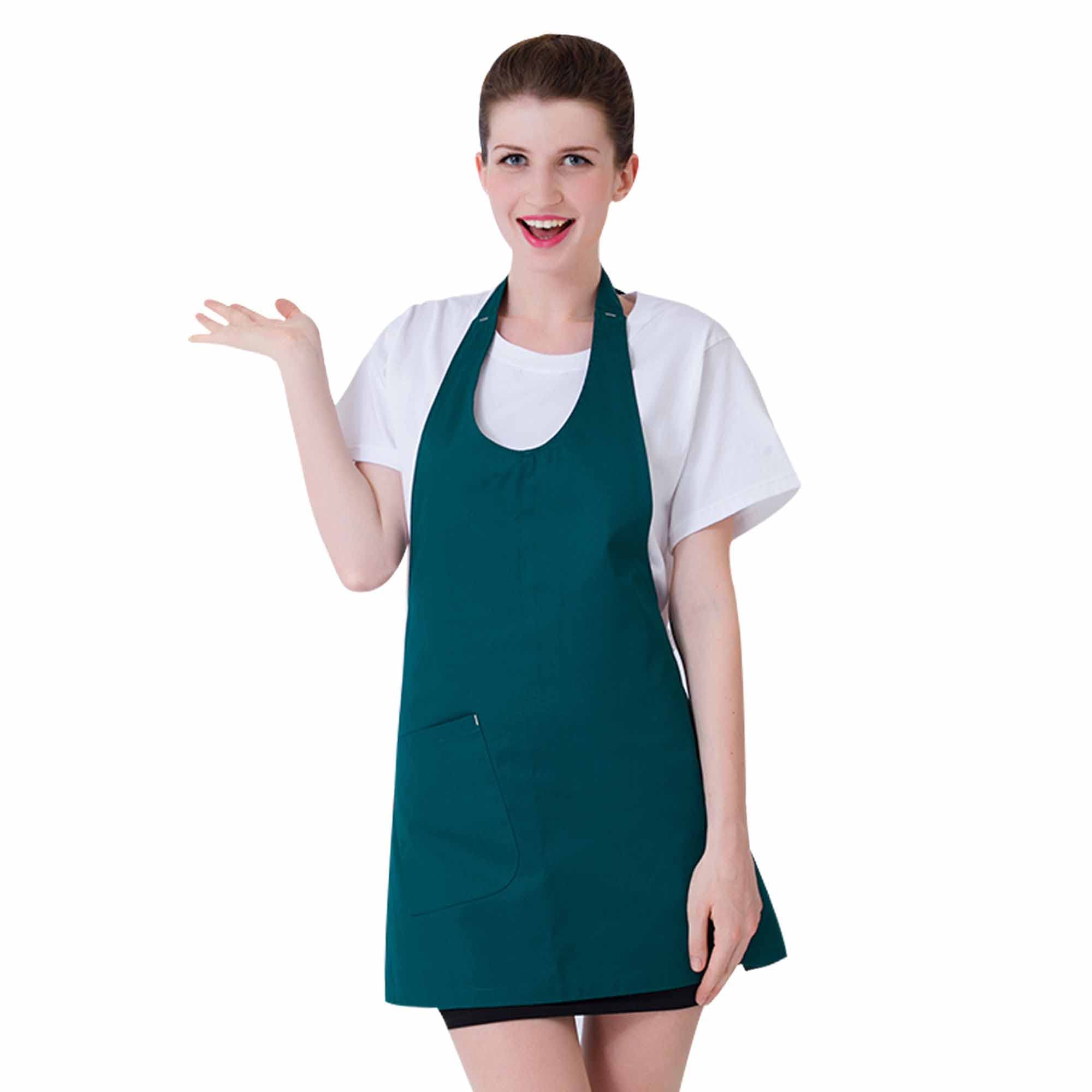 Adjustable Floral Aprons for Women - Waterproof Kitchen Cooking, Gardening & Cleaning Apron - Perfect for Baking, BBQ, Housework and Outdoor Activities