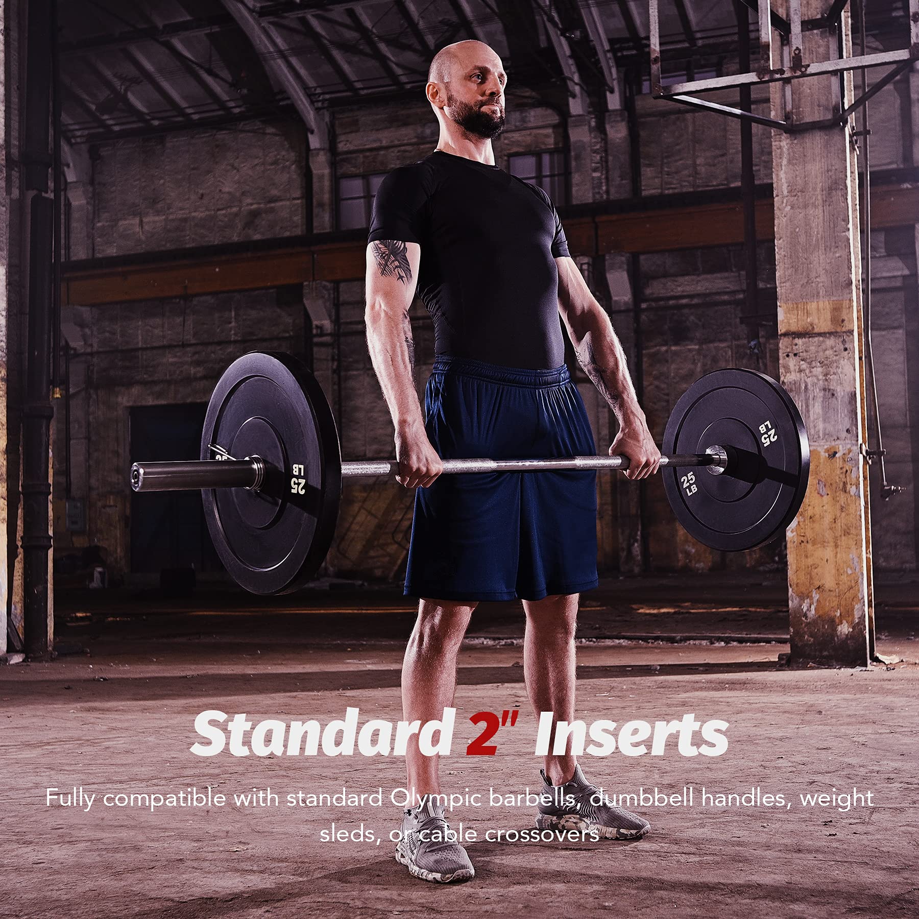 ZELUS 2-Pack Olympic Bumper Plates - 2