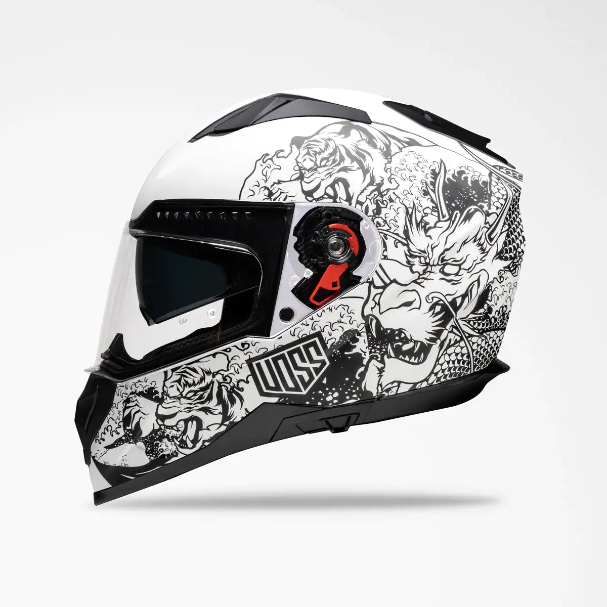 Voss 989 Moto V Rei Full Face Motorcycle Helmet - DOT Approved for Men & Women - Lightweight & Comfortable for Street Bike Riding & Racing