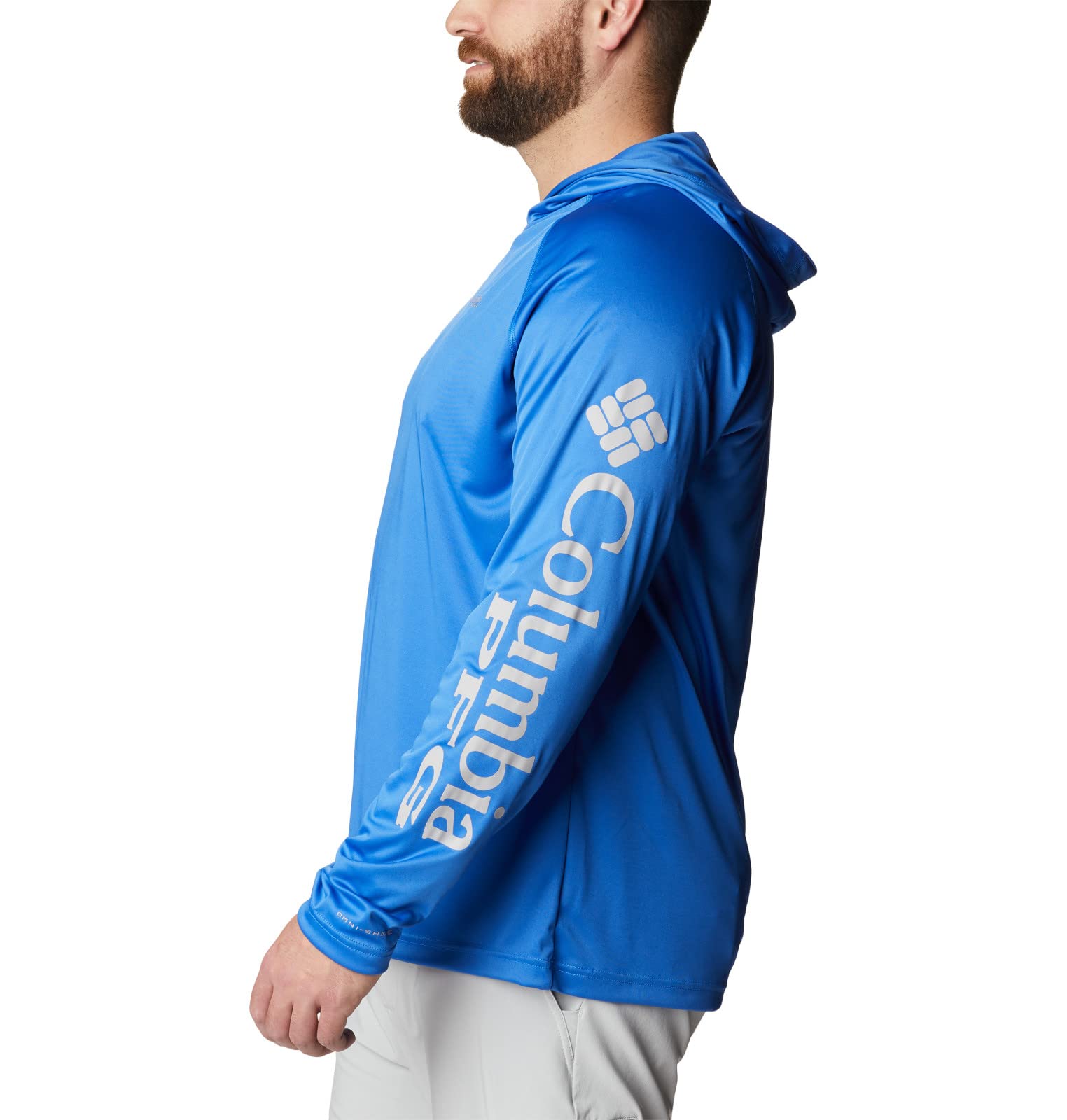 Columbia Men's Terminal Tackle Hoodie - Lightweight Fleece Pullover for Outdoor Activities, Hiking & Casual Wear