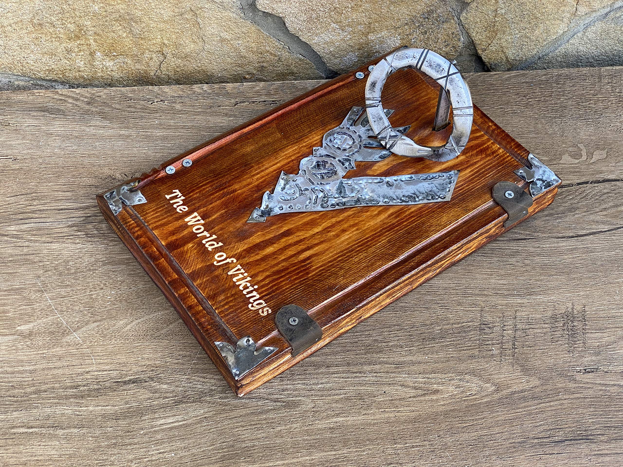 Wall Mounted Axe Holder - Personalized Axe Display Gift for Home Decor & Outdoor Enthusiasts | Perfect for Cabin, Garage, or Hunting Lodge