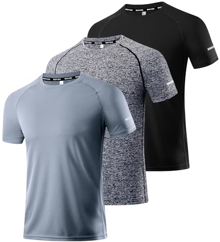 3 Pack-black/Gray/Heather Grey