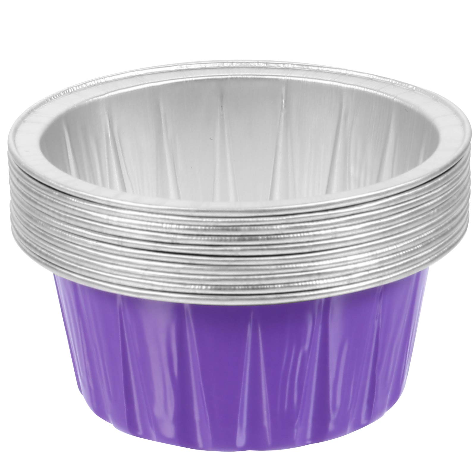30 Pcs Wax Melting Bowls for Hair Removal - Aluminum Foil Wax Warmer Pot, Waxing Supplies & Wax Bean Melting Tools for Salon & Home Use - Perfect for Eyebrow, Leg & Body Waxing