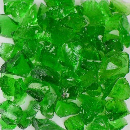 Premium Light Green Size 2 Terrazzo Glass Chips - 25 Lbs Bulk for DIY Mosaic, Epoxy Resin Art, and Decorative Concrete Projects - Made in USA