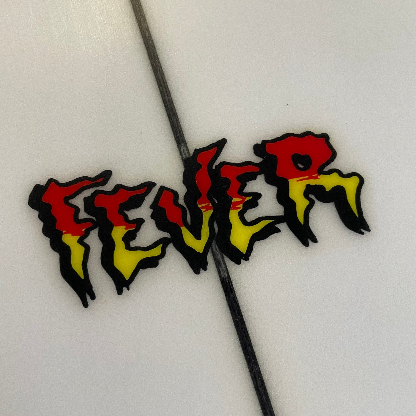 Channel Islands Fever 5'11 Surfboard with PU Futures 3 Fin Setup - Used Surfboard for Intermediate Surfers | Perfect for Beach Waves & Coastal Surfing