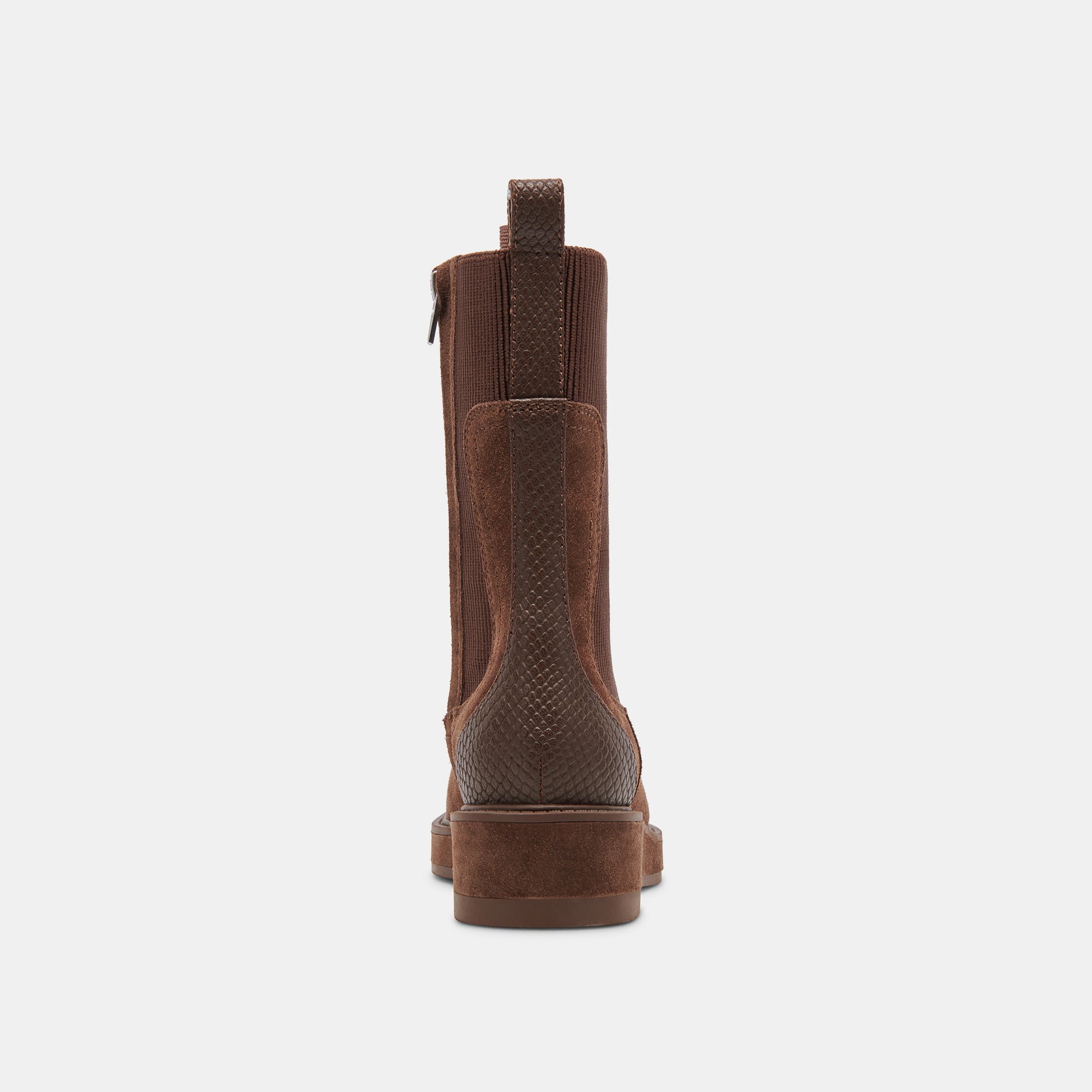 ELYSE H2O Wide Calf Boots in Cocoa Suede - Waterproof Winter Boots for Women, Comfortable & Stylish Rain Boots for Outdoor, Work or Casual Wear