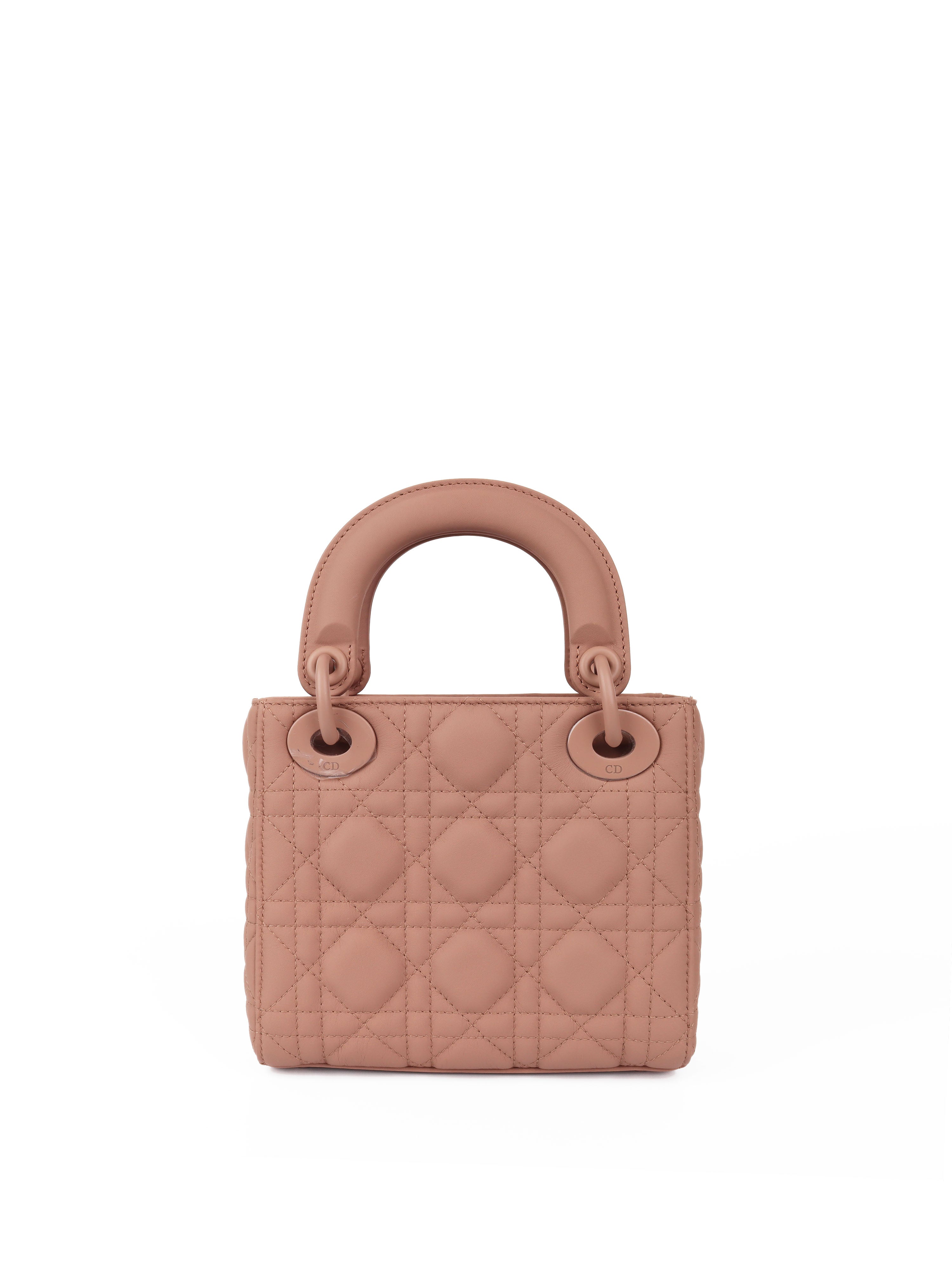 Dior Small Matte Lady Dior Blush - Luxury Designer Handbag for Women | Perfect for Evening Parties, Date Nights & Special Occasions