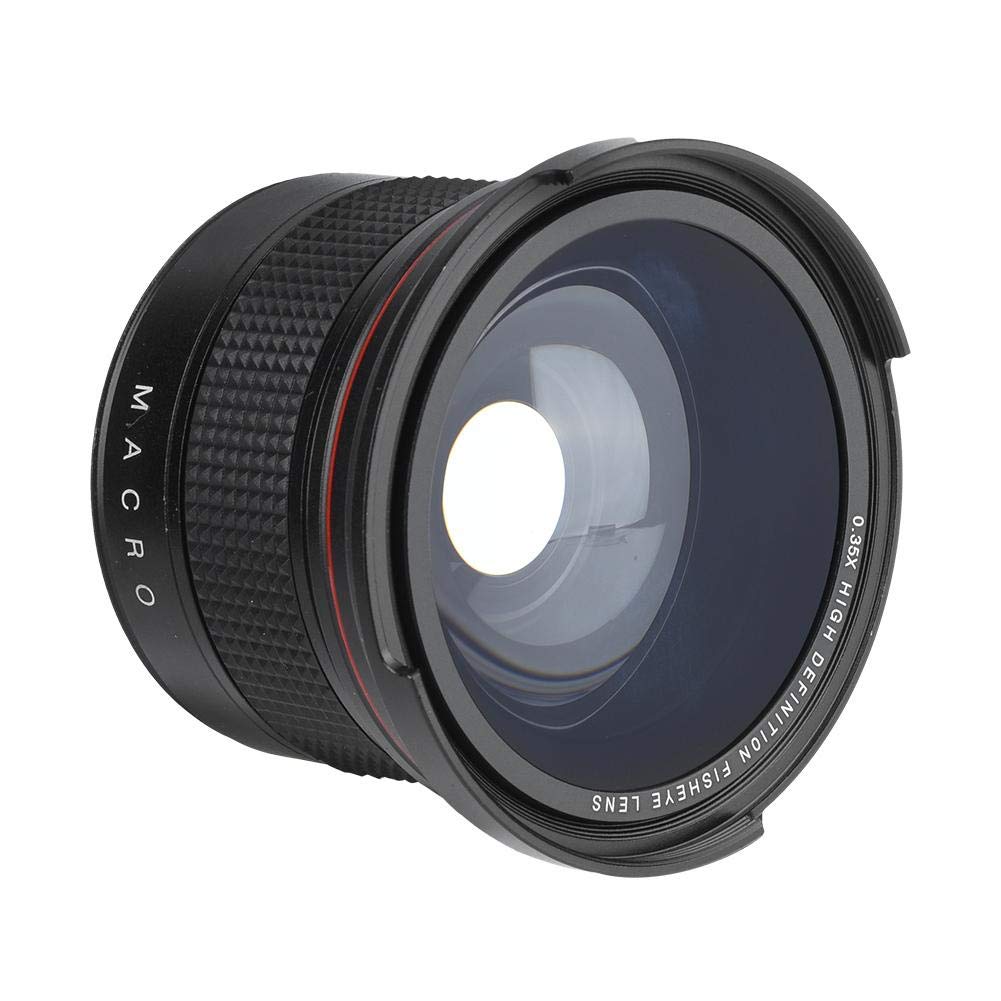 58MM 0.35X Fisheye Lens for DSLR & Digital Cameras - Ultra Wide Angle Adapter (Compatible with 58MM Thread) - Perfect for Landscape, Architecture & Creative Photography