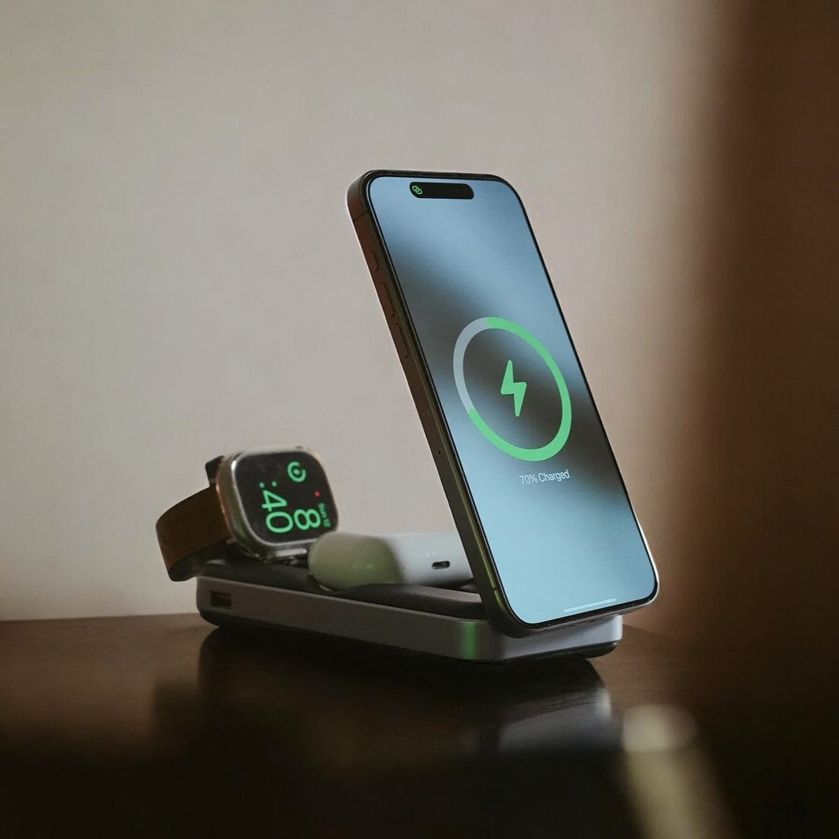 Urban PowerBuddy 5-in-1 Wireless MagSafe Power Bank 10000mAh - Portable Charger for iPhone 15/14/13, Samsung Galaxy, AirPods | Perfect for Travel, Work & Outdoor Adventures