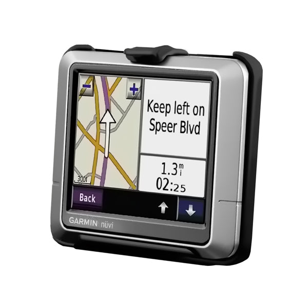 RAM Mount Cradle for Garmin nuvi 200 205 250 255 260 265T & 270 GPS - RAM HOL GA24U - Secure Car Mount for Road Trips & Navigation