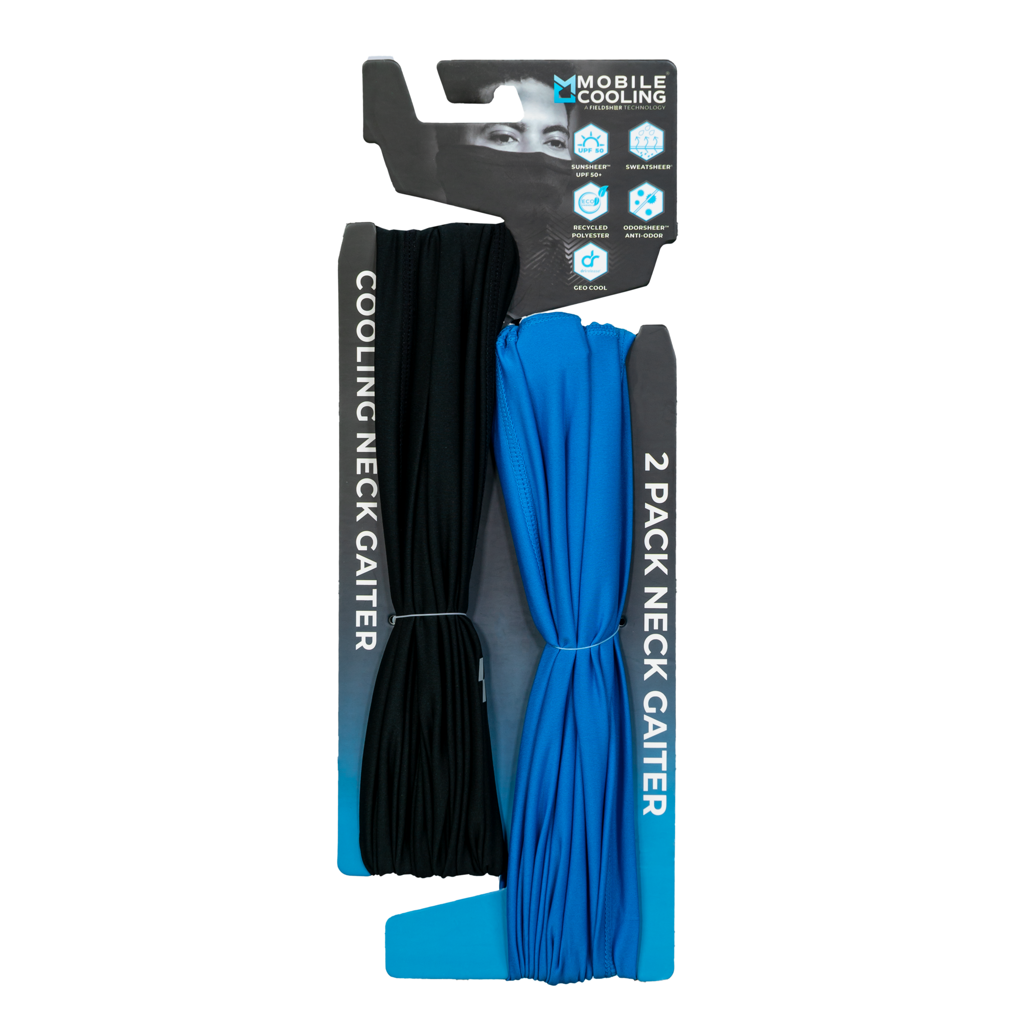 Black-Blue (2 Pack)