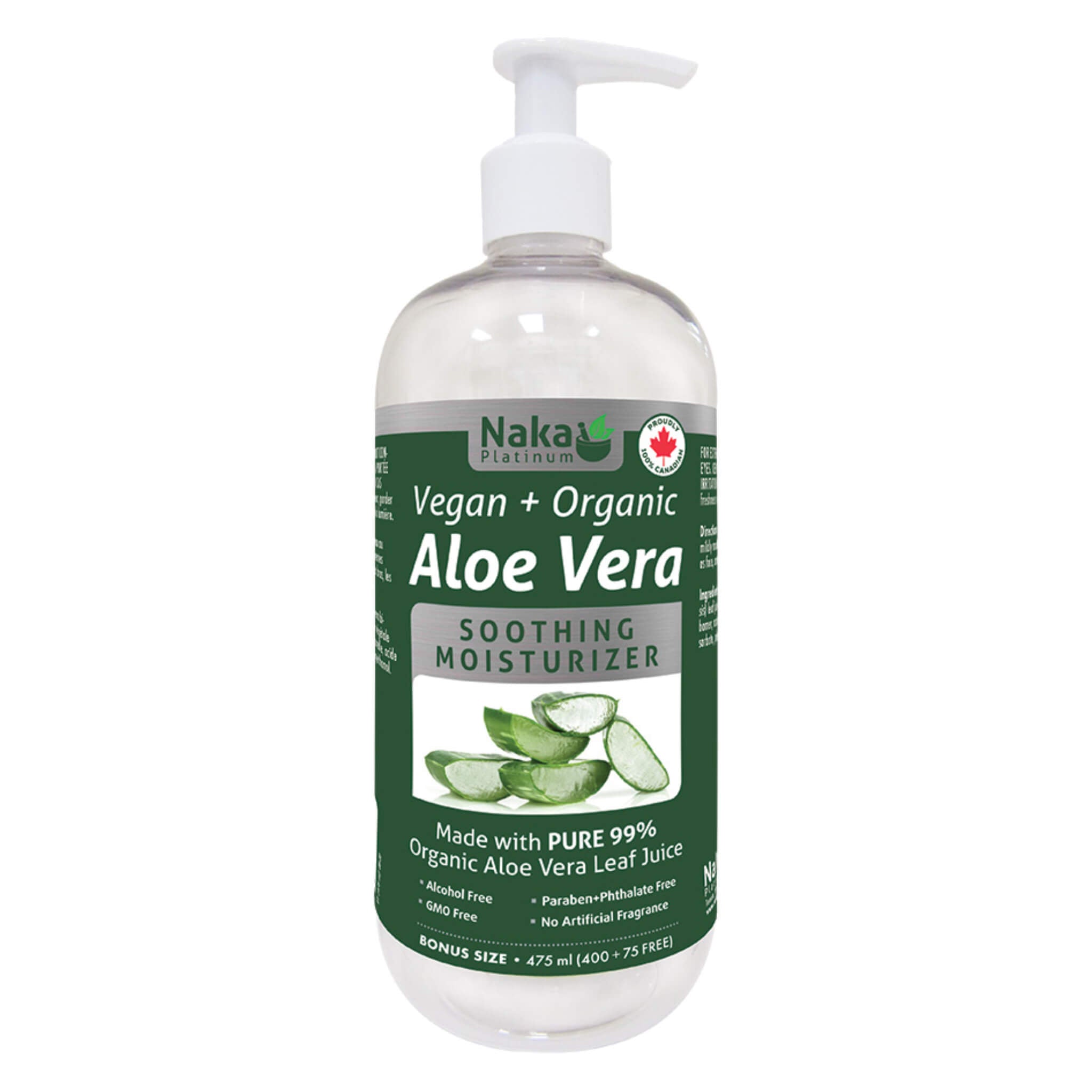 Aloe Vera Soothing Moisturizer for Dry & Sensitive Skin - Hydrating Face & Body Lotion for Sunburn Relief & Daily Skincare