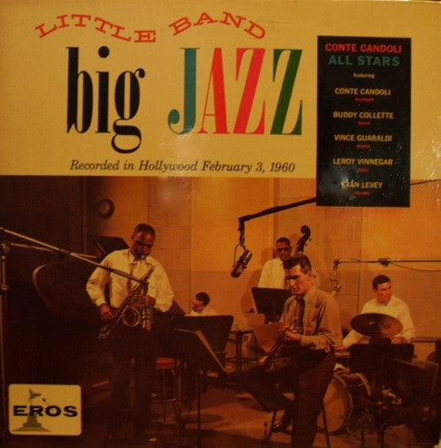 Conte Candoli All Stars - Little Band Big Jazz 12 Eros ERL 50028 Vinyl Record | Classic Jazz Music Album for Collectors & Audiophiles | Perfect for Jazz Nights, Home Listening & Music Gifts
